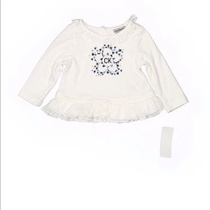 Baby Girl’s Calvin Klein Long Sleeve Top. NWT!